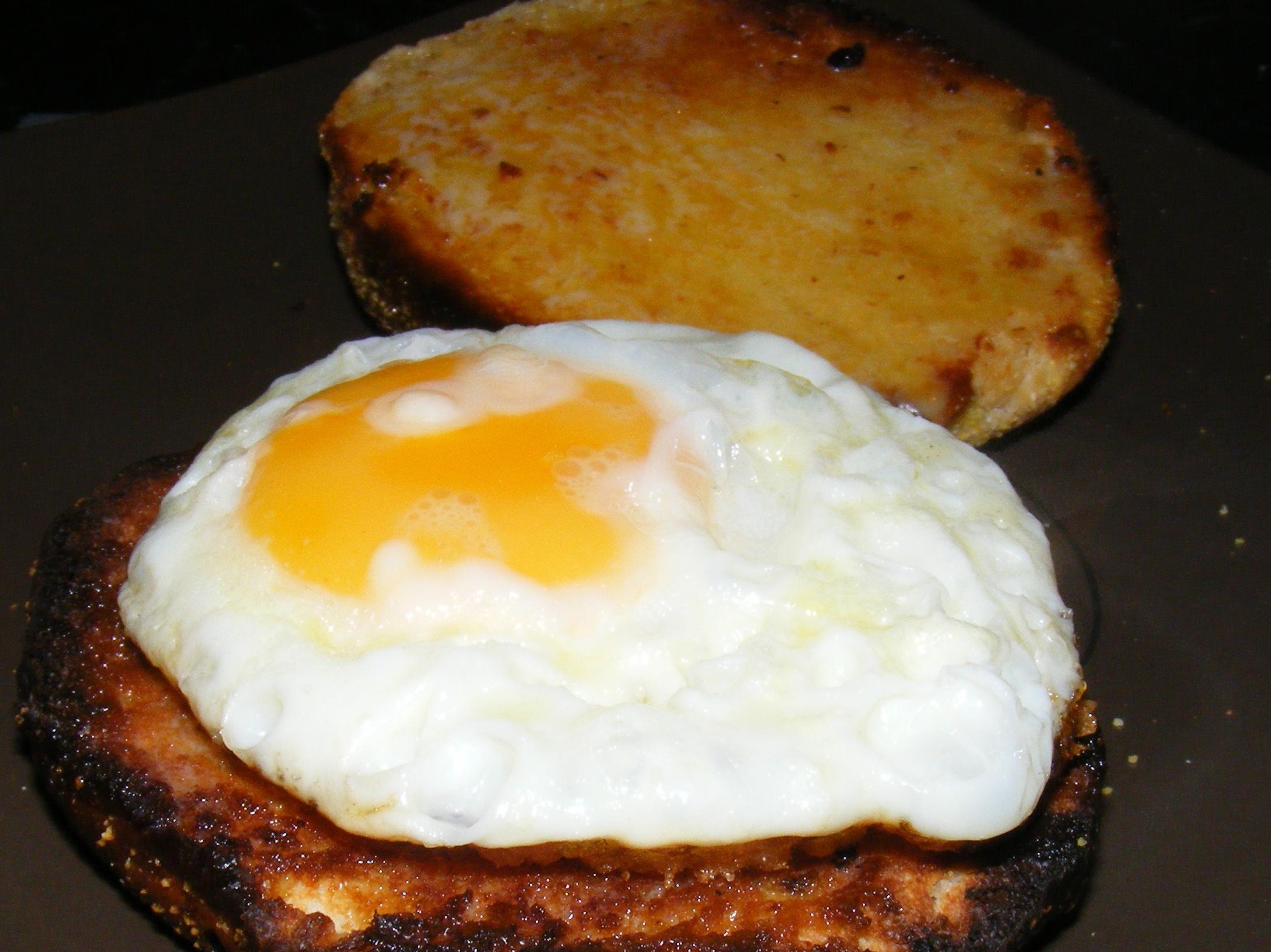  Don't skip the step of toasting the English muffins before assembling the sandwich.