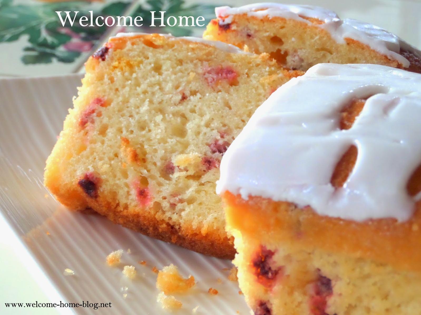 Each slice reveals a beautiful array of colors with the blueberries and peaches bursting with flavor.