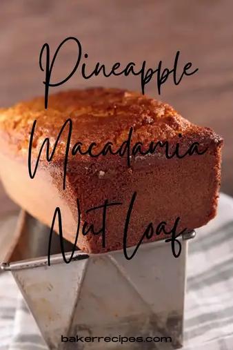  Enjoy a slice of paradise with a slice of Pineapple Macadamia Pound Cake.