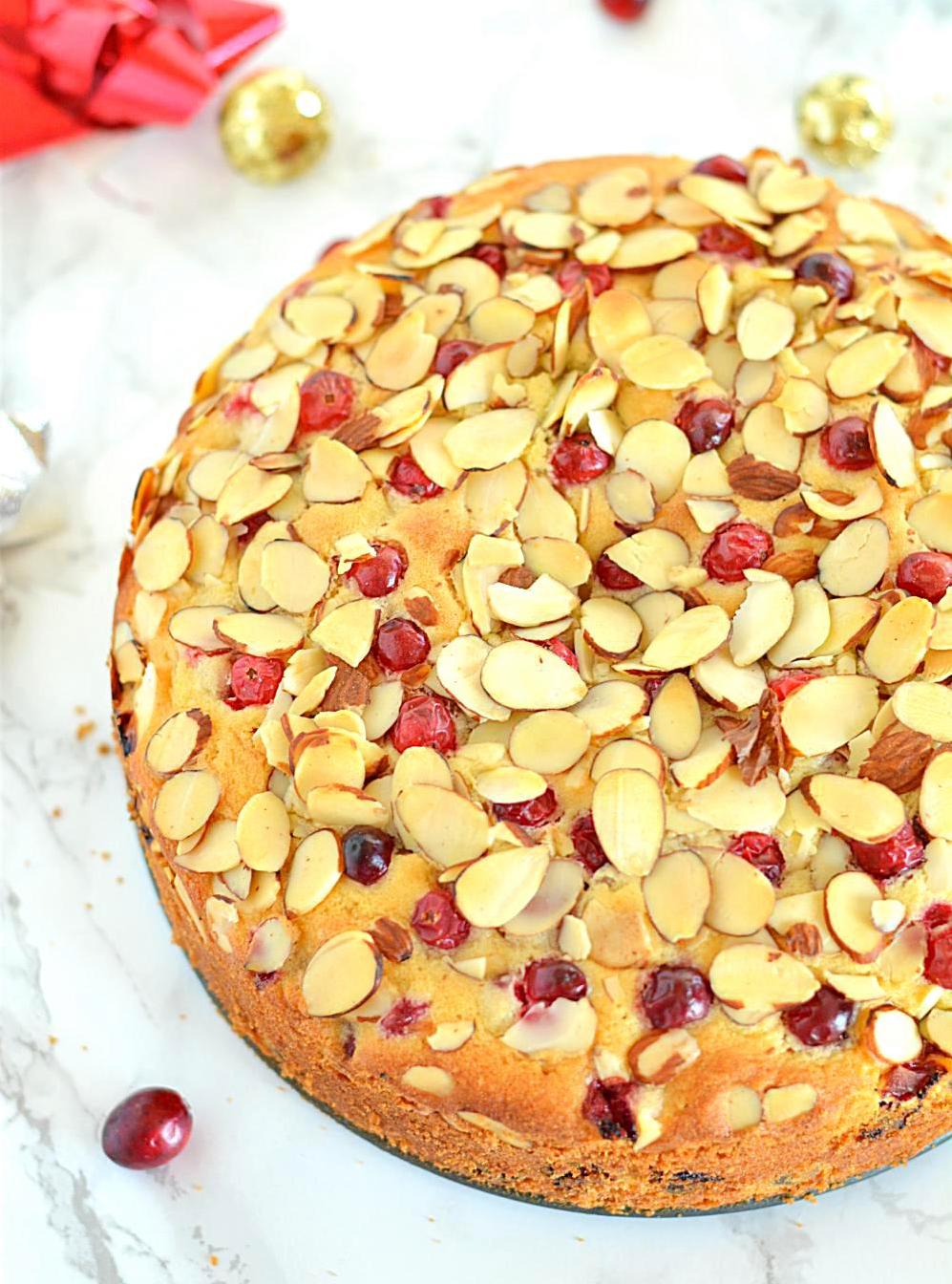  Every bite is filled to the brim with cranberries and almonds.