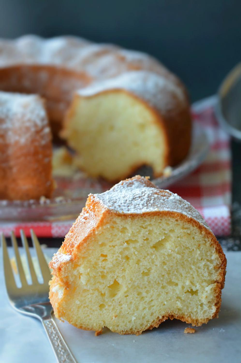  Every bite of this moist and buttery cake will remind you of your grandma's homemade baking.
