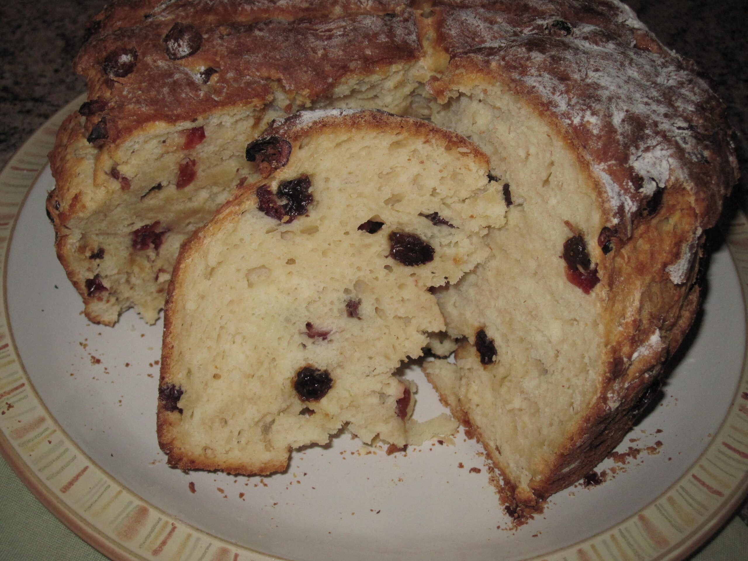  Flavorful raisins infused with whiskey take your traditional soda bread to the next level