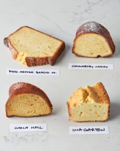 Four Flavored Pound Cake