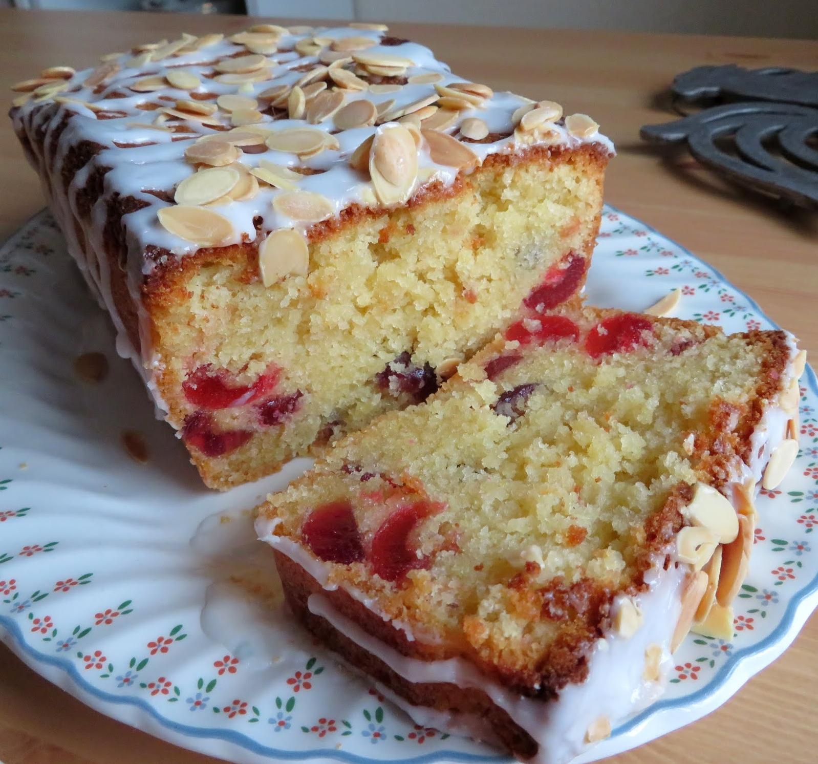  Fresh cherries on top of a soft, buttery cake make for a mouthwatering treat