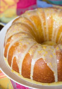 Fresh Orange Pound Cake with Orange Glaze