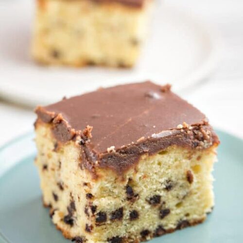 Fudge Chip Pound Cake