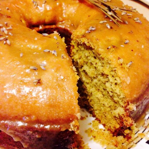 Garden Lavender Pound Cake