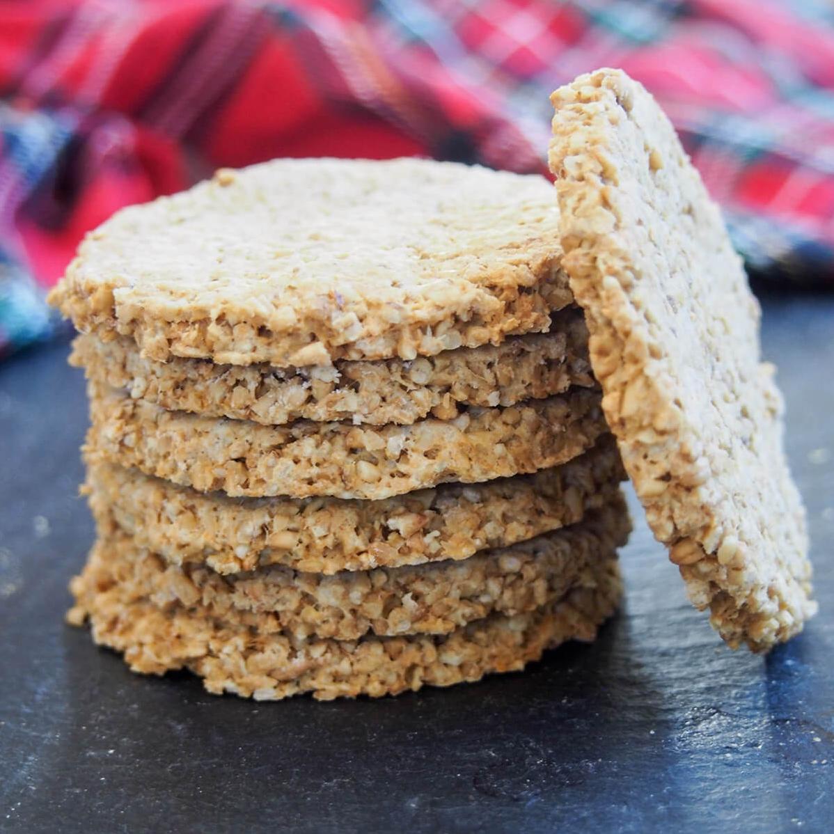  Get ready for some serious comfort food with these hearty oat biscuits.