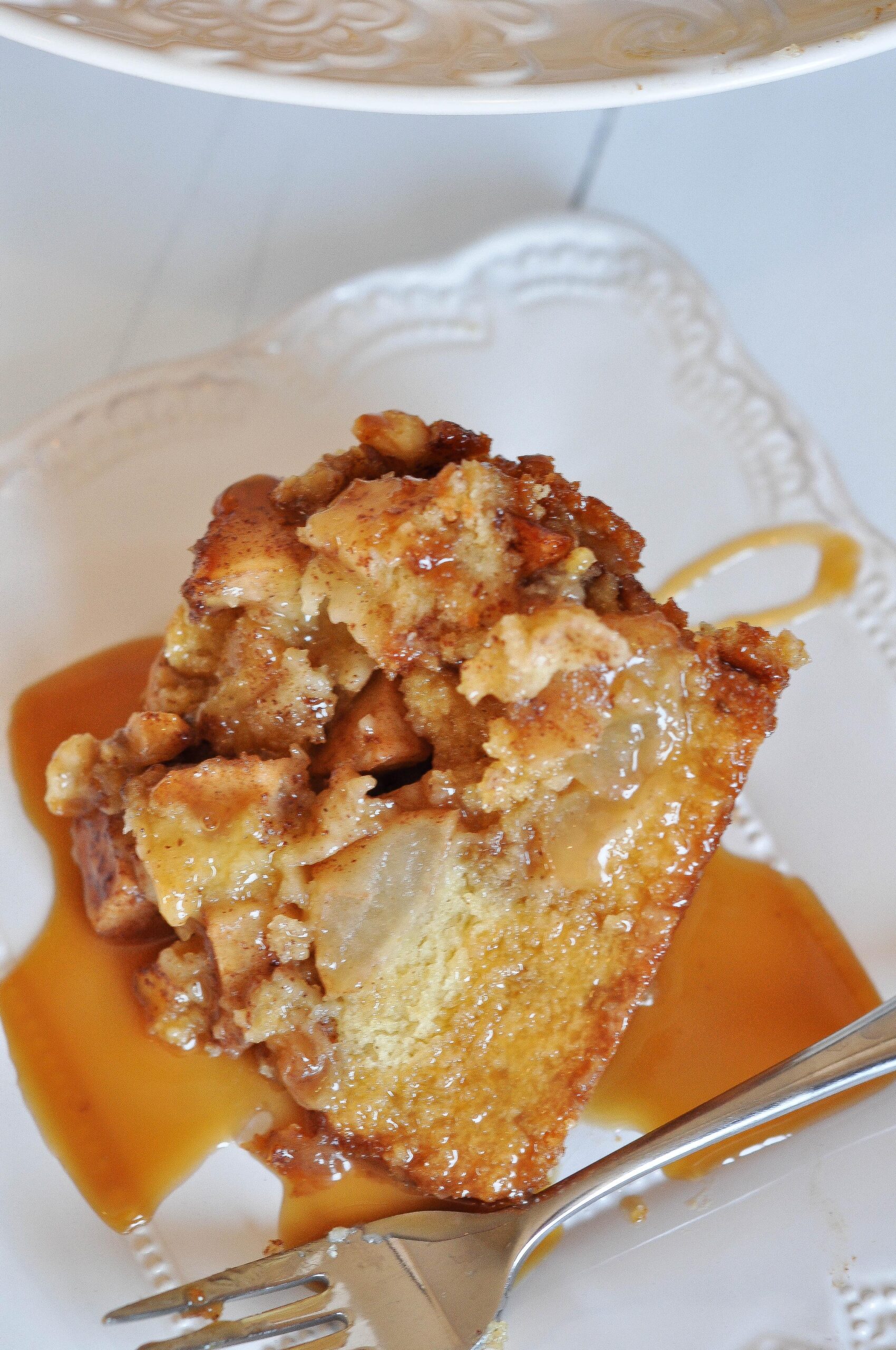  Get ready to fall in love with this delicious Irish Apple Cake with Toffee Sauce.