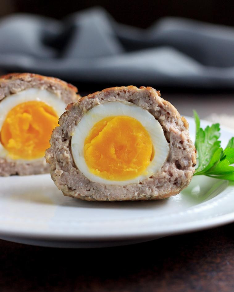  Get ready to indulge in these perfectly seasoned keto-friendly Scotch eggs.