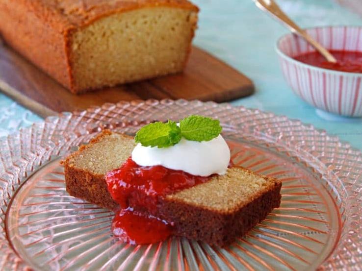  Get ready to sink your teeth into fluffy and nutty goodness with this Almond Ricotta Pound Cake!