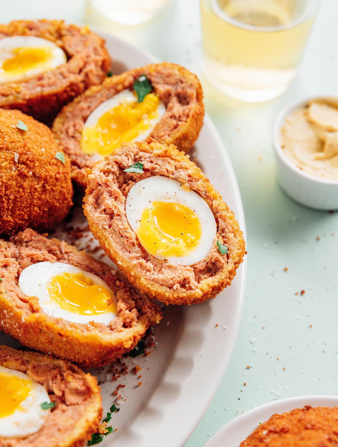  Get ready to wow your dinner guests with this show-stopping Vegan Scotch Eggs!