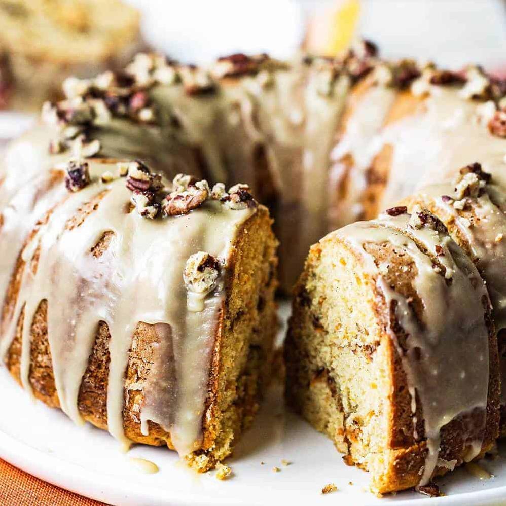  Get your forks ready to dig into this decadent sweet potato pound cake.