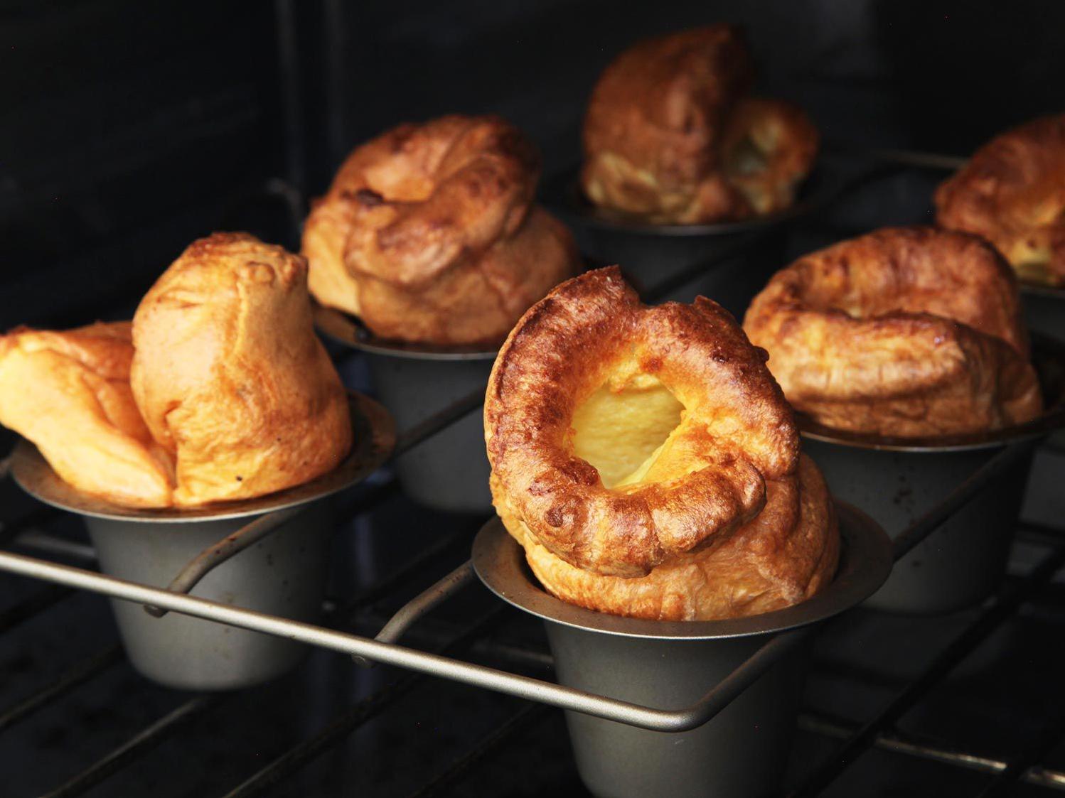  Golden and crispy on the outside, soft and airy on the inside- that's what Yorkshire puddings are all about!