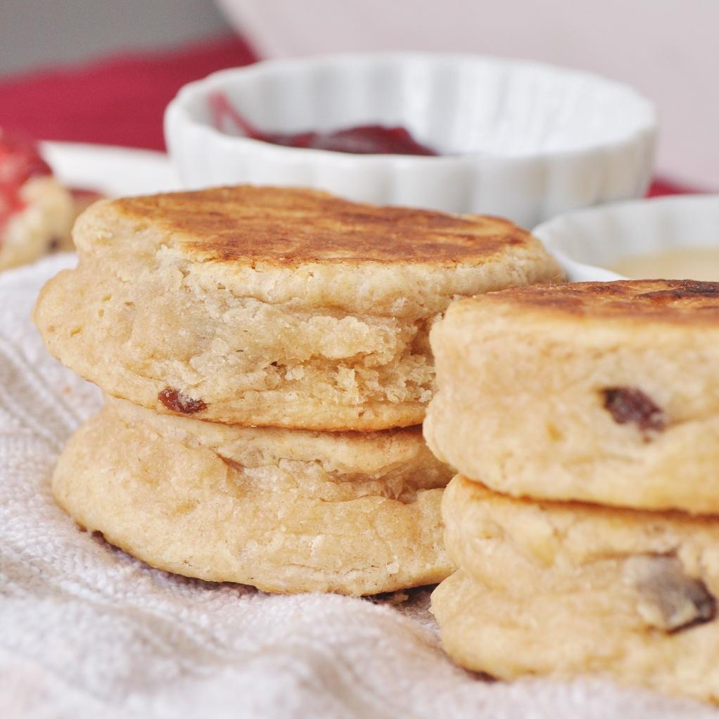  Golden-brown and filled with juicy raisins!