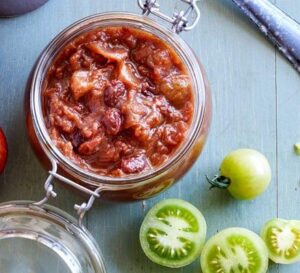 Green Tomato Chutney - Traditional English Recipe