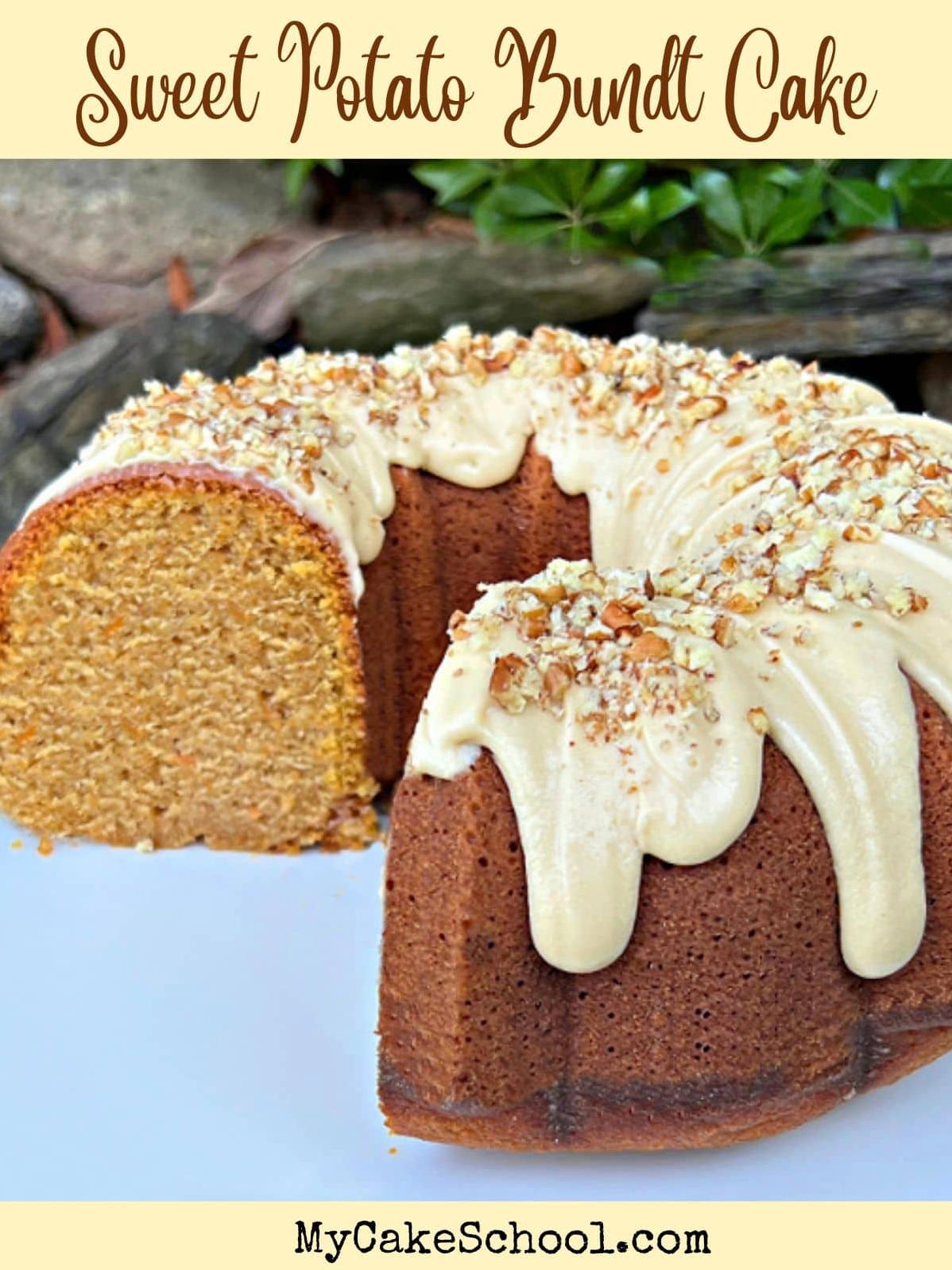  Here's the new definition of comfort food - Sweet Potato Pound Cake.