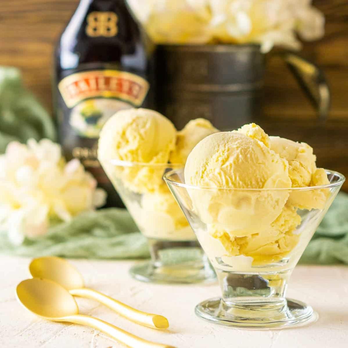  Indulge in a scoop (or two!) of Baileys Irish Cream ice cream.