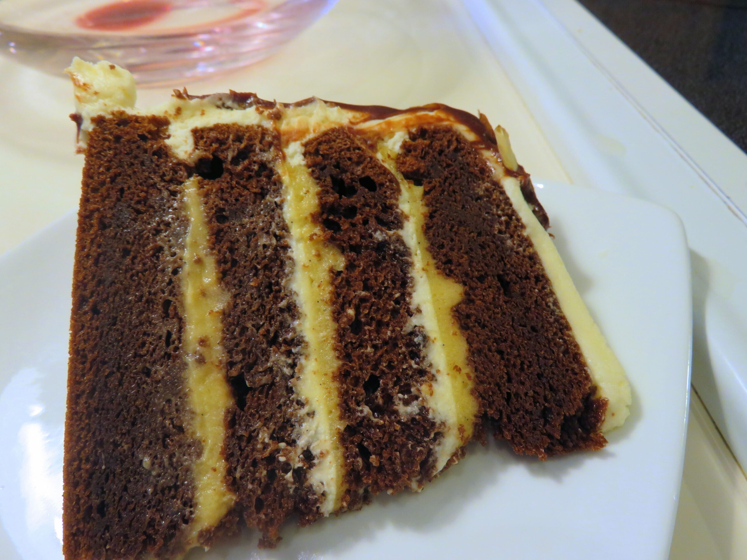  Indulge in a slice of heaven with our Irish Cream Cake.