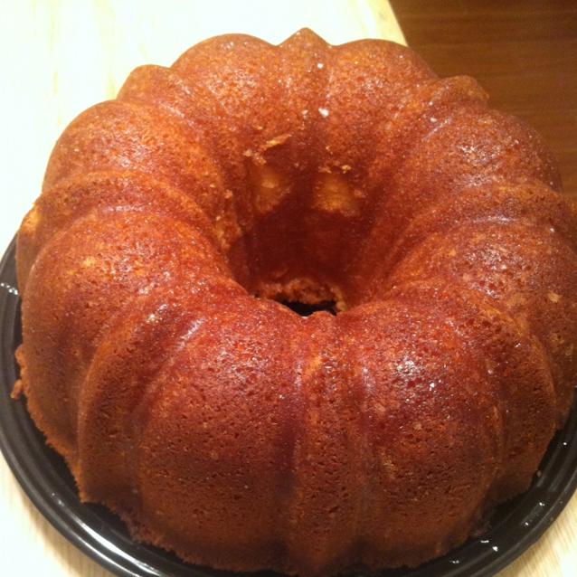  Indulge in the heavenly aroma of freshly-baked pound cake.