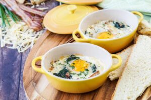 Irish Baked Eggs