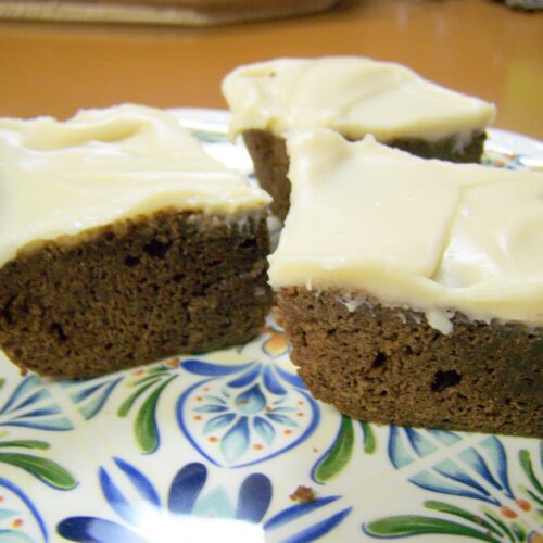 Irish Brownies With Irish Cream Frosting