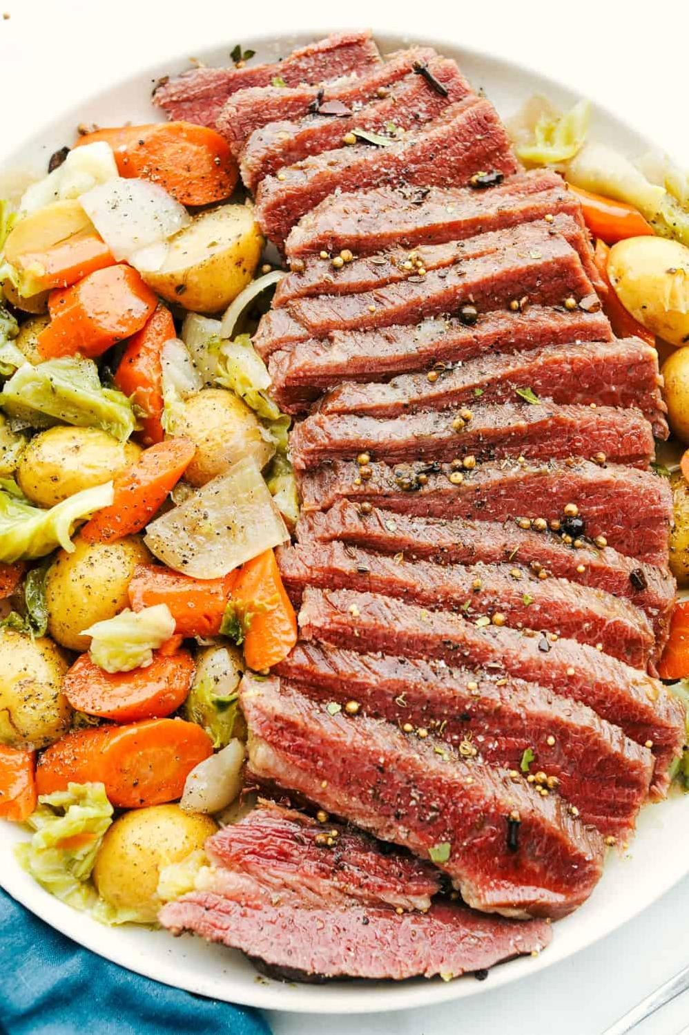 Mouth-watering Irish corned beef and cabbage recipe