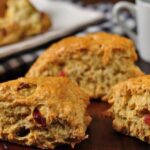 Irish Cran Oat Scones