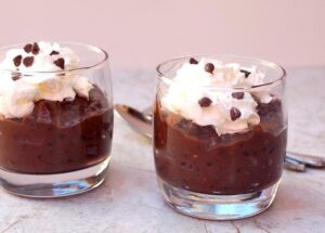 Irish Crock Pot Chocolate Tapioca Pudding