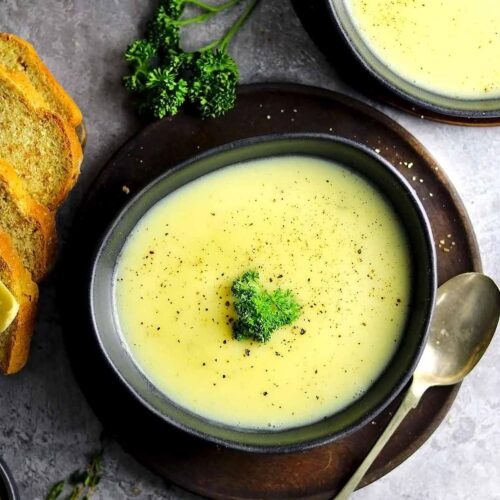 Irish Potato and Parsley Soup