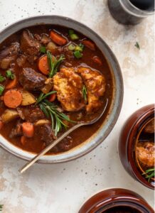 Irish Stew With Dumplings