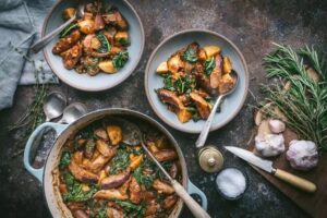 Irish Stew With Guinness, Potatoes and Sausage