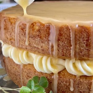 Irish Whiskey-Glazed Cake