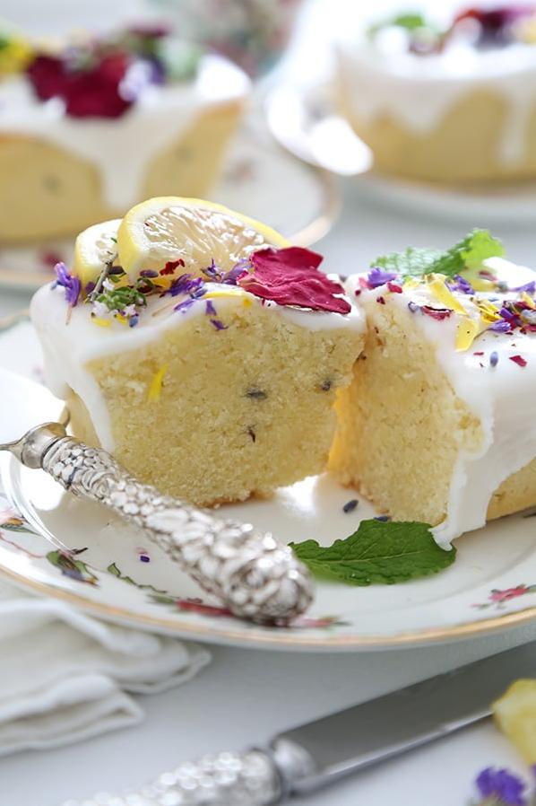  Jump into summer with this delightful Garden Lavender Pound Cake.