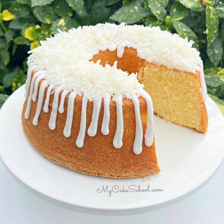 Heavenly Lemon Coconut Pound Cake Recipe | Moist & Delicious