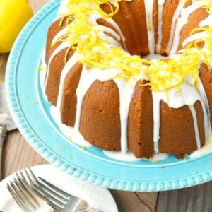 Lemon-Cream Cheese Pound Cake