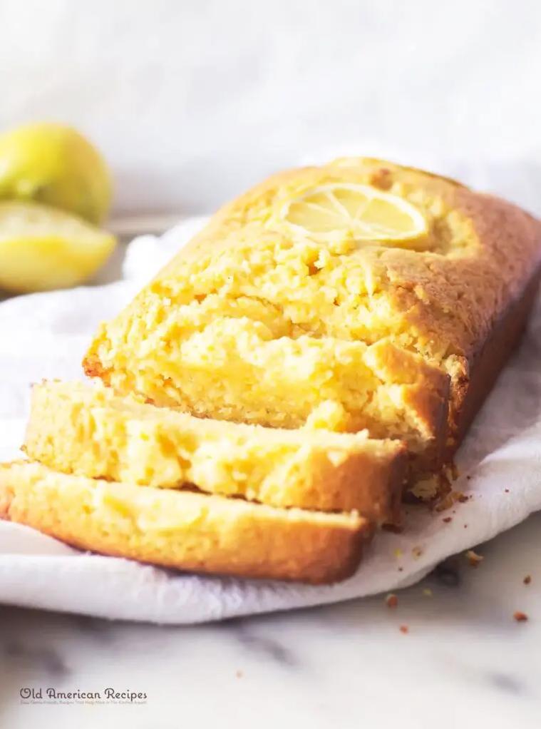 Lemon Polenta Pound Cake – A Citrus Infused Delight!