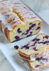 Lemon Pound Cake With Mixed Berries
