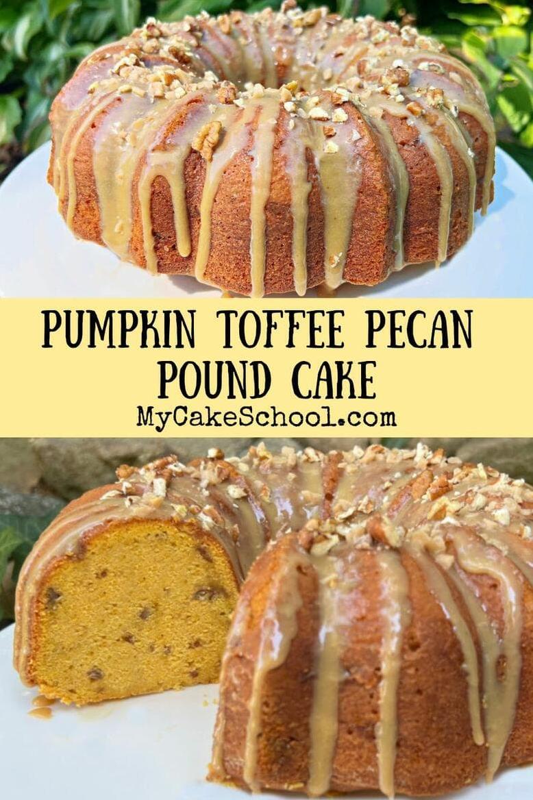  Let's welcome fall with this rich and delicious pumpkin-pecan pound cake!
