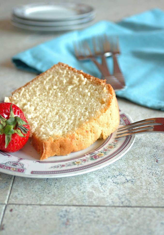 Low Fat Pound Cake