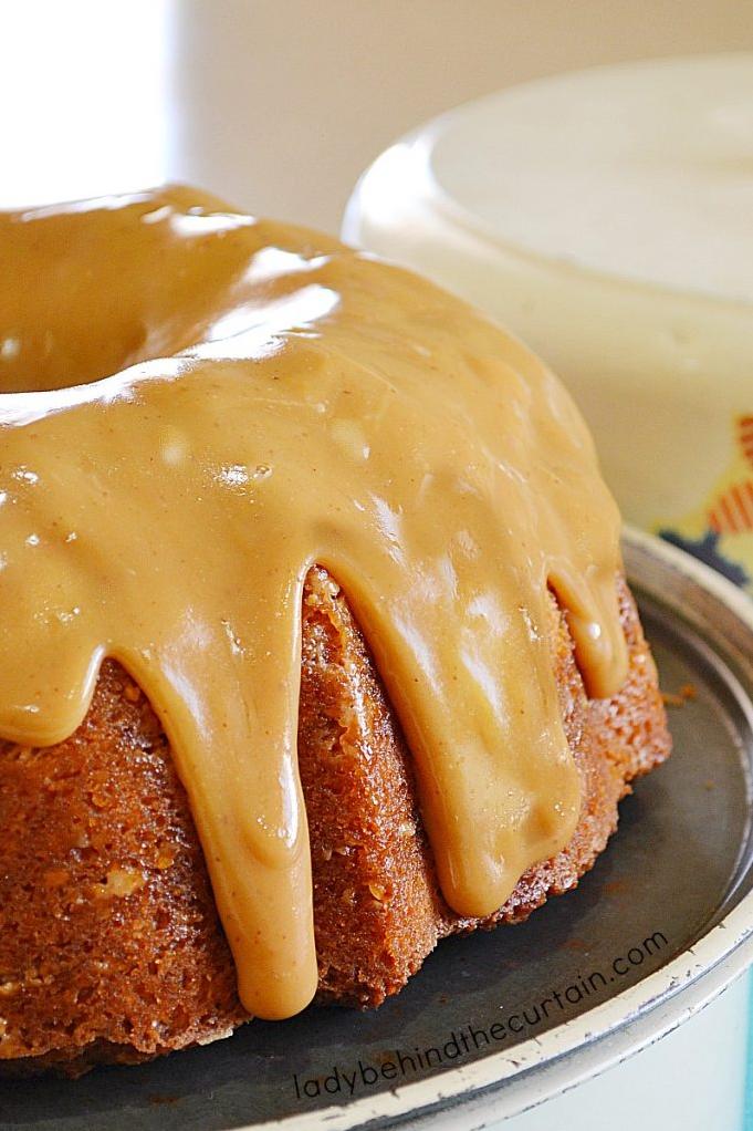  Moist and rich with a caramel glaze