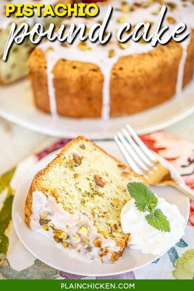  Mouth-watering Chicken Noodle Pistachio Pound Cake!