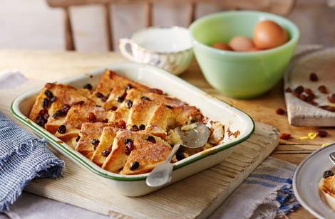  Not your average bread pudding--let the layers of buttery bread and sultanas dance on your taste buds.