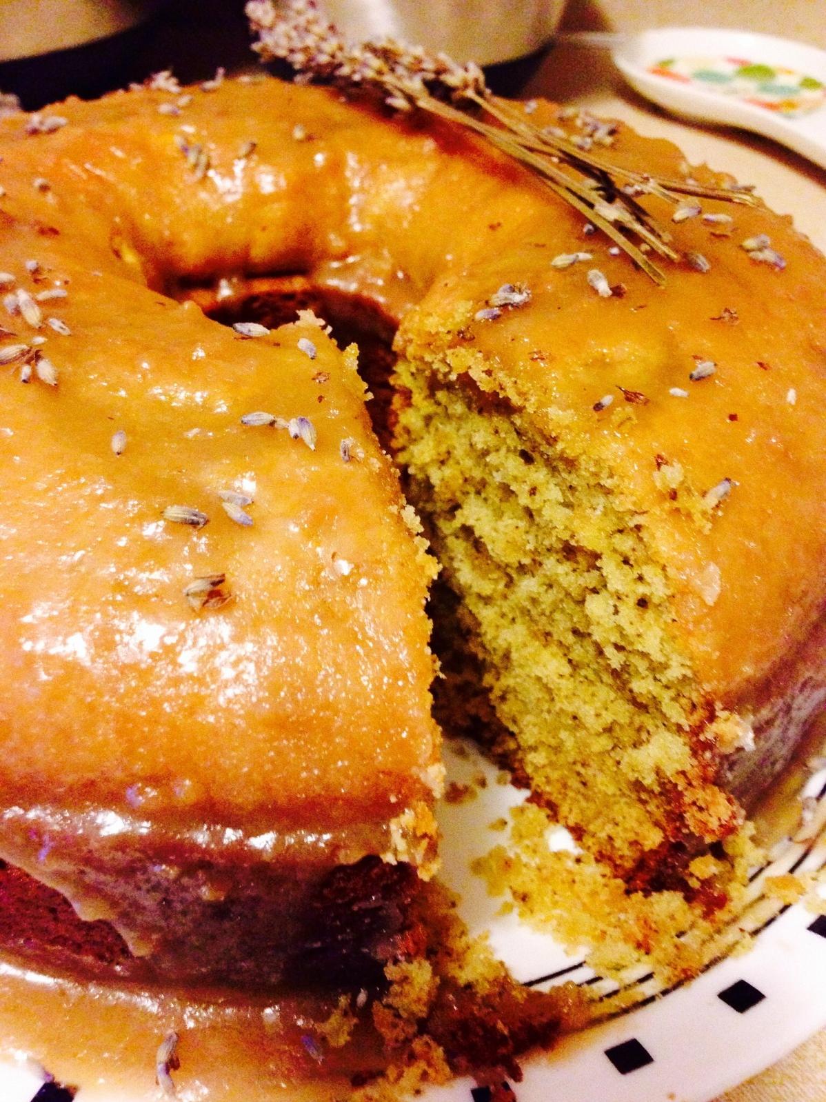  Nothing says summertime like a slice of this Garden Lavender Pound Cake.