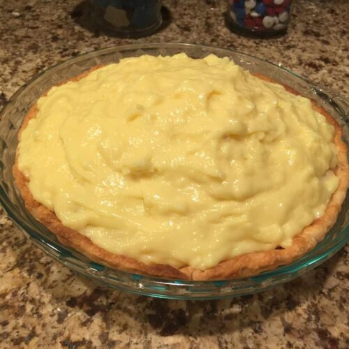 Old English Cream Pie