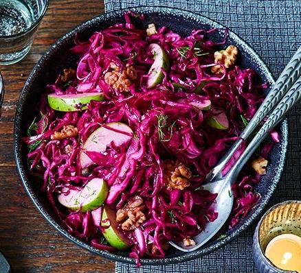  Once you've tried this pickled red cabbage, it will become a staple in your kitchen.