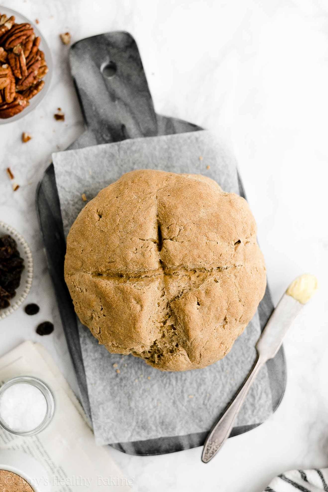  One bite and you'll be hooked on this wholesome soda bread.