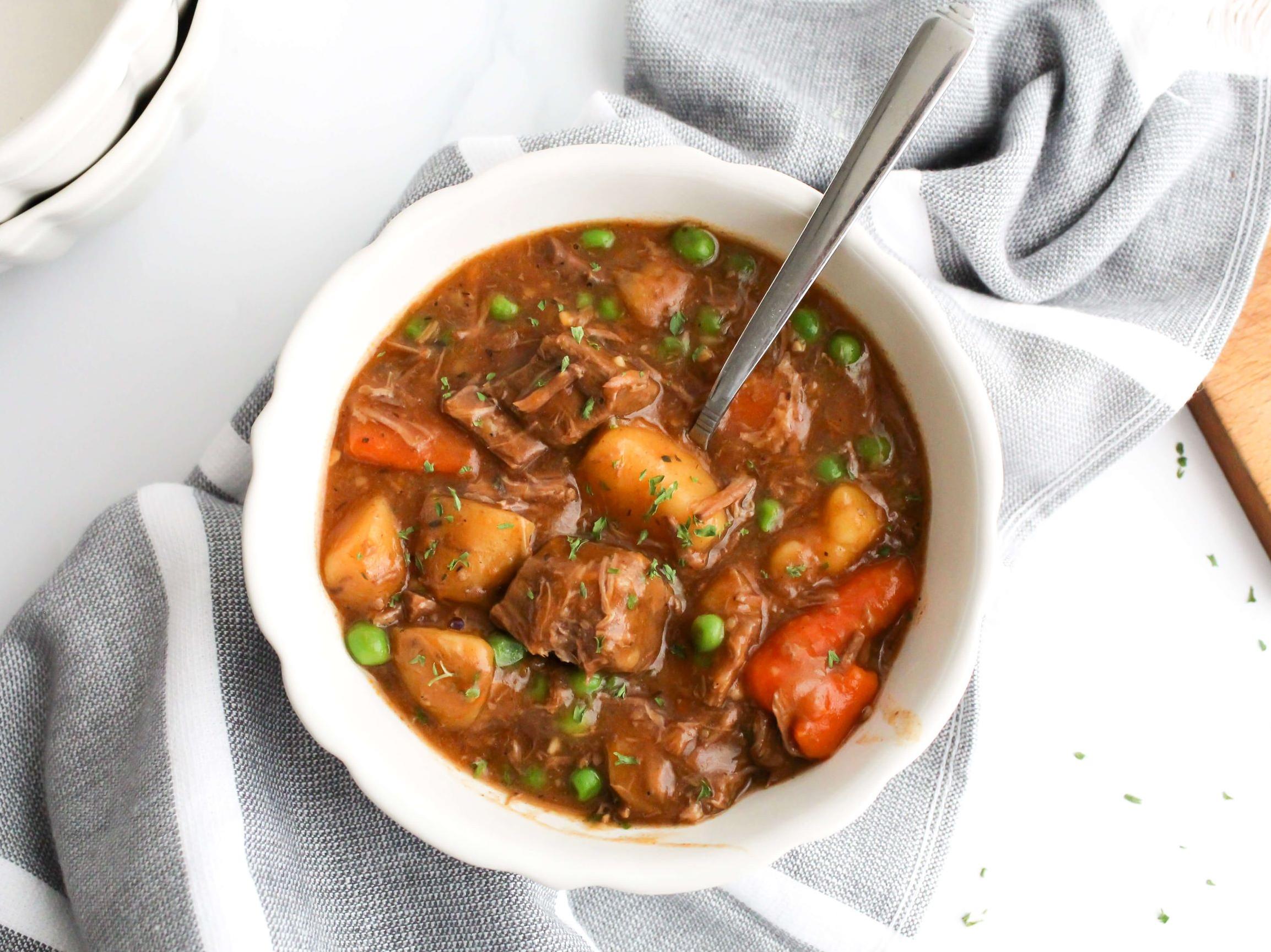  One bite of this Irish Stew and you'll be transported to a cozy Irish pub.