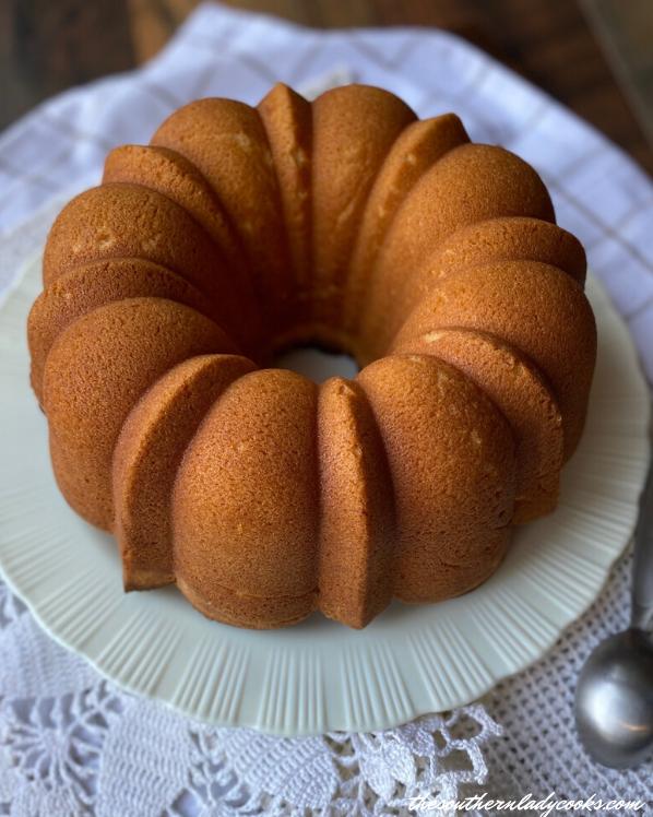  One slice of this Old Fashion Pound Cake is all you need to be reminded of Grandma's baking