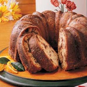 Orange Date Pound Cake